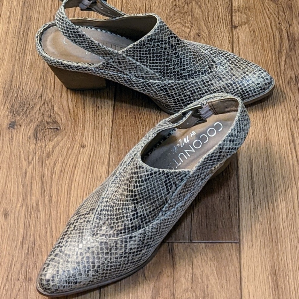 Coconuts By Matisse Snake Print Mules - image 5